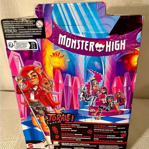 Monster High G3 Toralei Stripe IN HAND READY TO SHIP NEW SEALED Gen3 Reboot - Picture 12 of 16